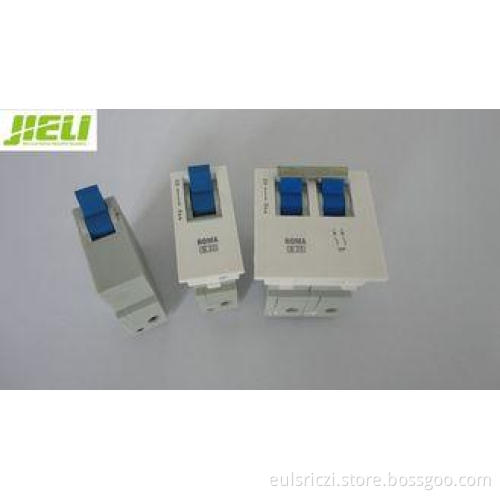 Customized Mini Circuit Breaker , Safety AC240 / 415V MCB W